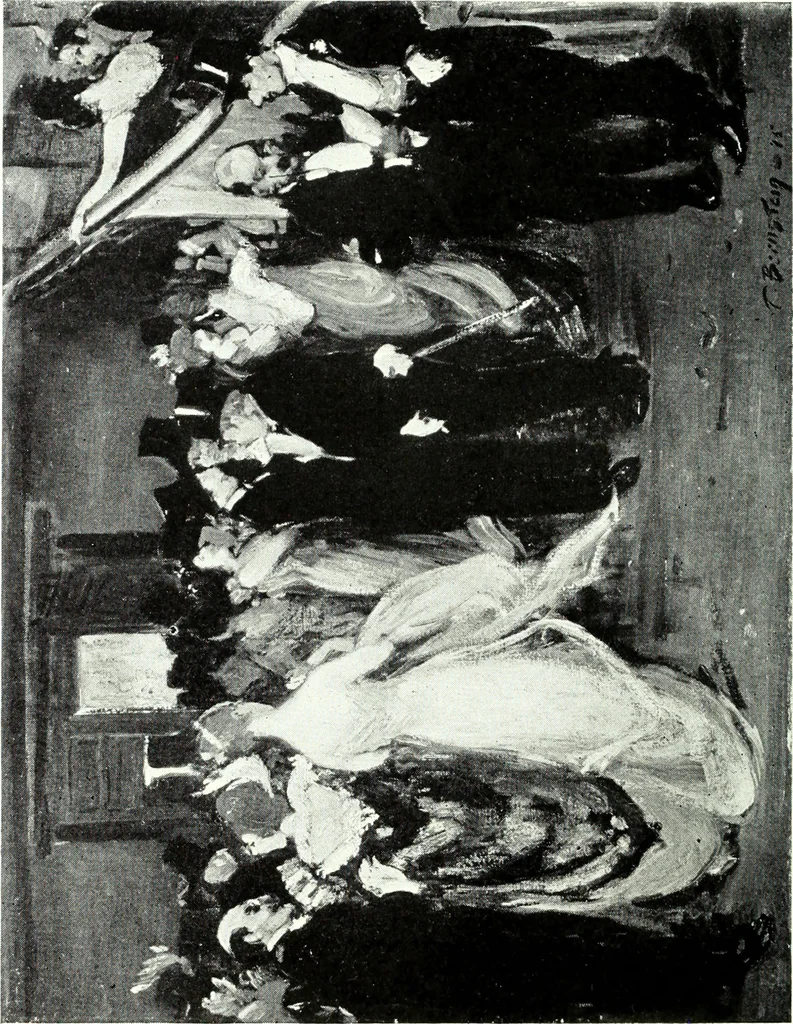An illustration from American pictures and their painters, 1921, leaf 463
