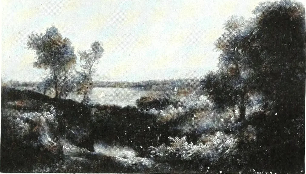 An illustration from American pictures and their painters, 1921, leaf 60