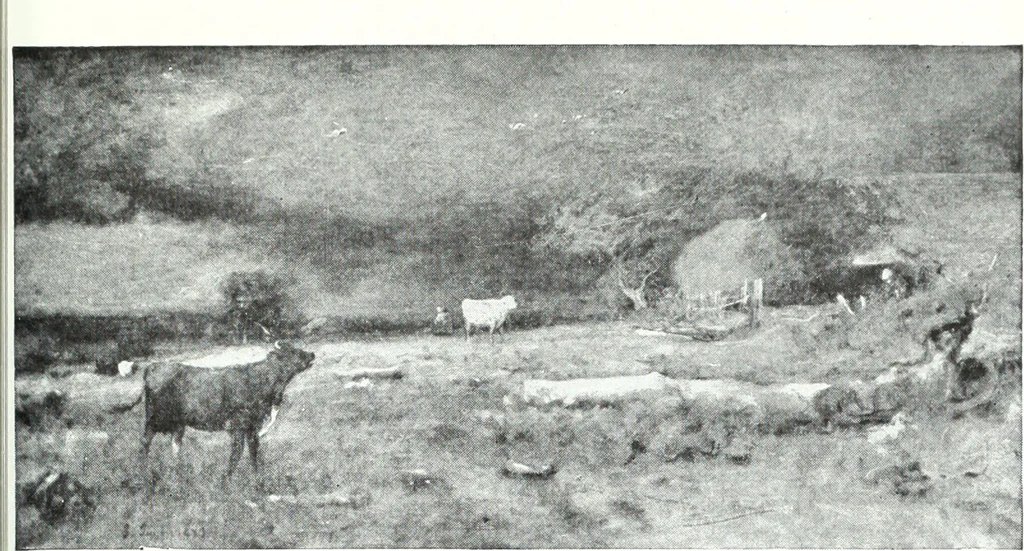 An illustration from American pictures and their painters, 1921, leaf 74