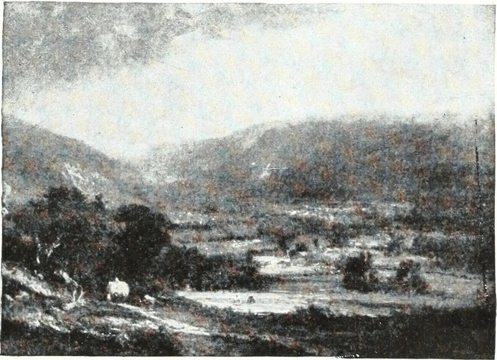 An illustration from American pictures and their painters, 1921, leaf 74