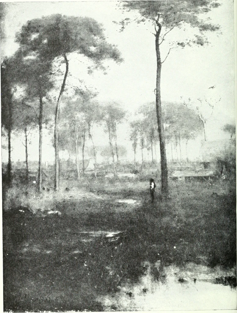 An illustration from American pictures and their painters, 1921, leaf 75