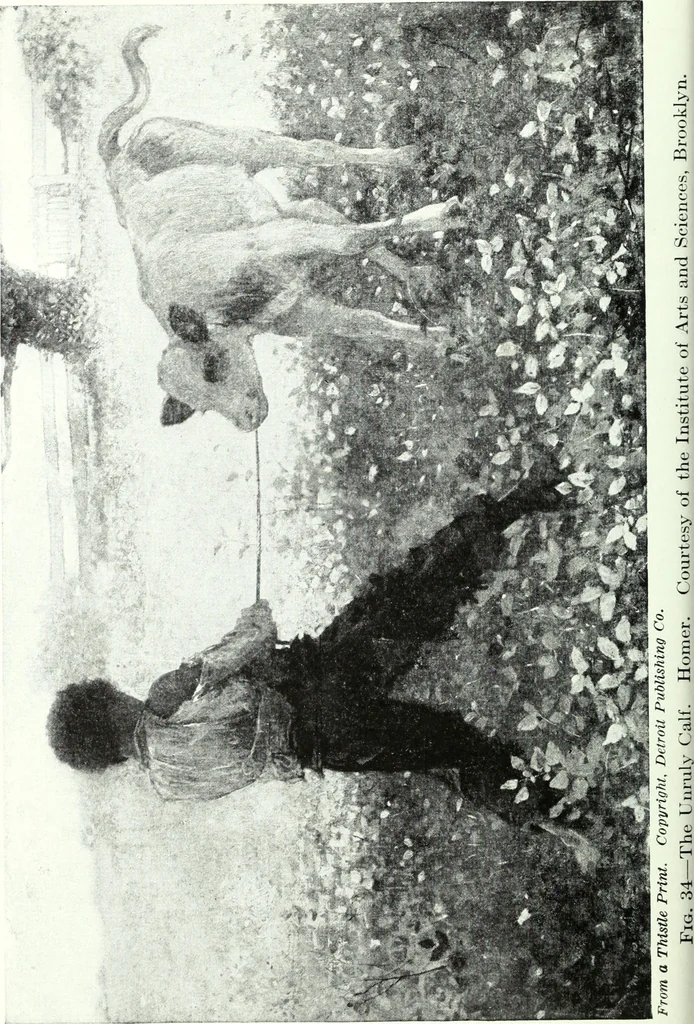 An illustration from American pictures and their painters, 1921, leaf 97