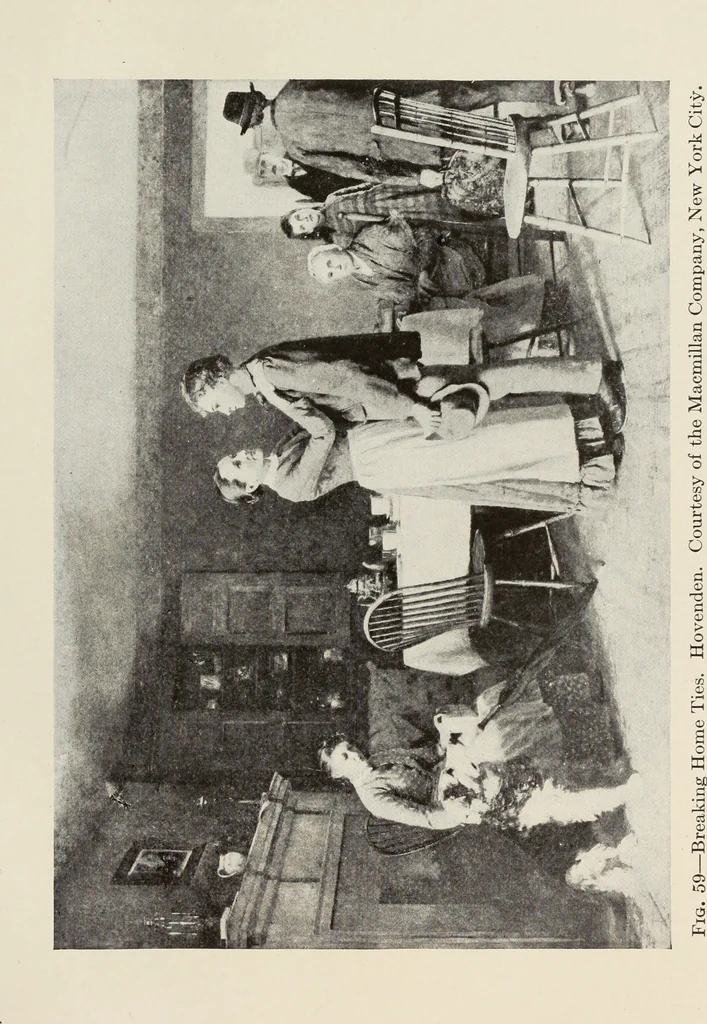 An illustration from American pictures and their painters, 1917, leaf 156