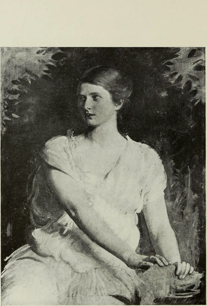 An illustration from American pictures and their painters, 1917, leaf 161