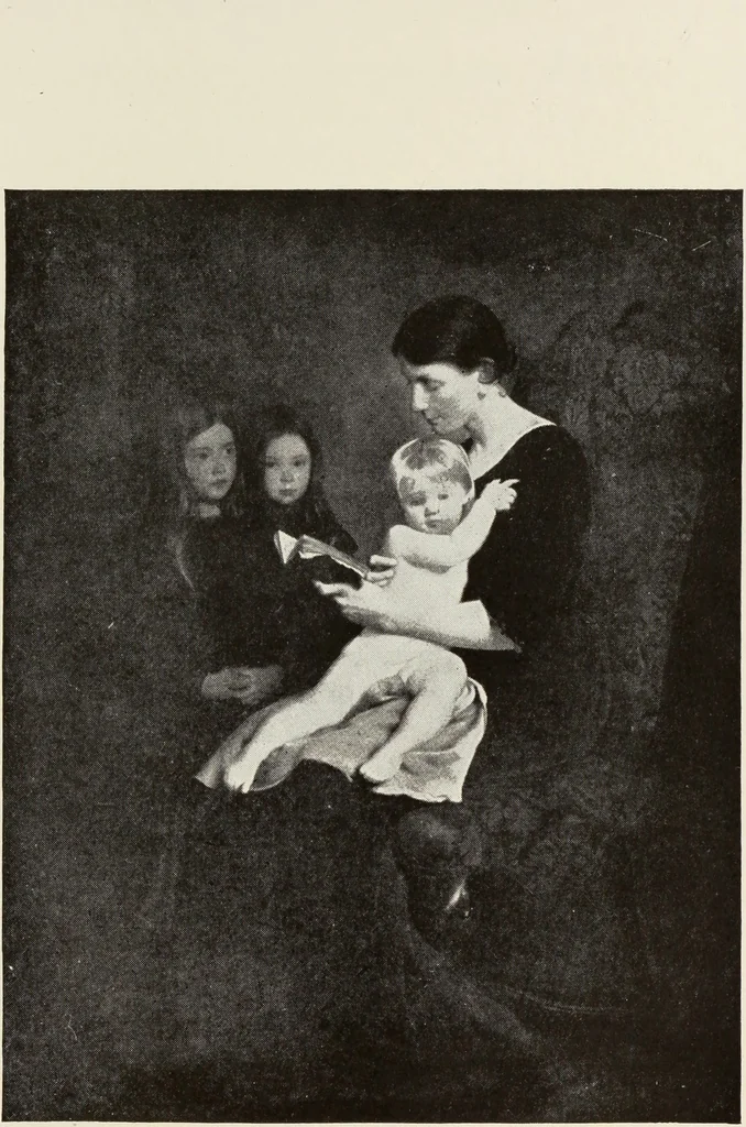 An illustration from American pictures and their painters, 1917, leaf 170