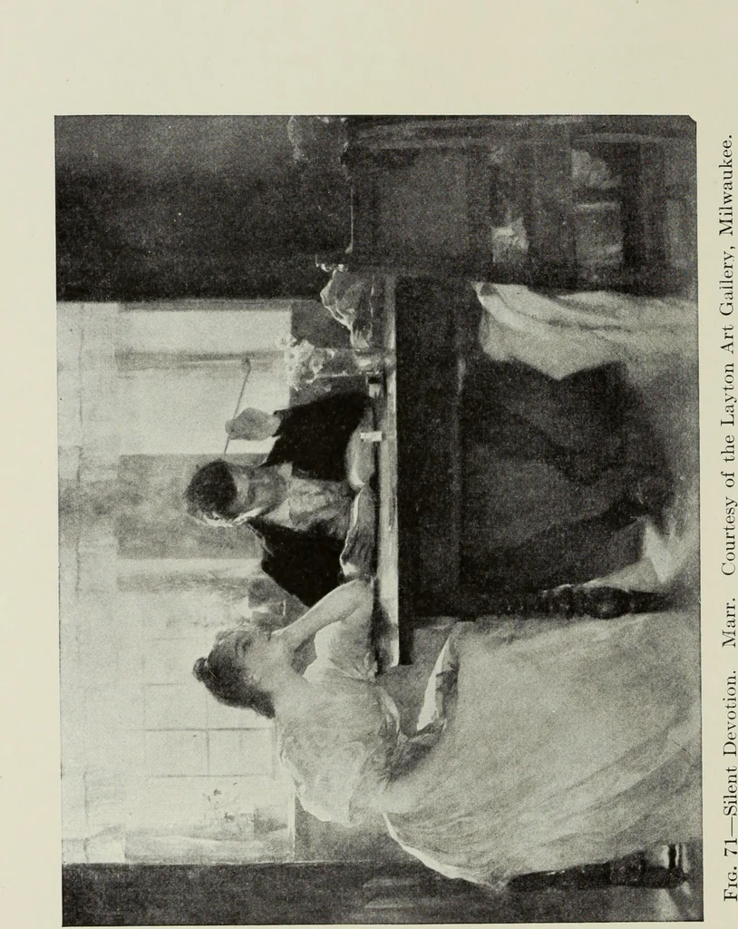 An illustration from American pictures and their painters, 1917, leaf 175
