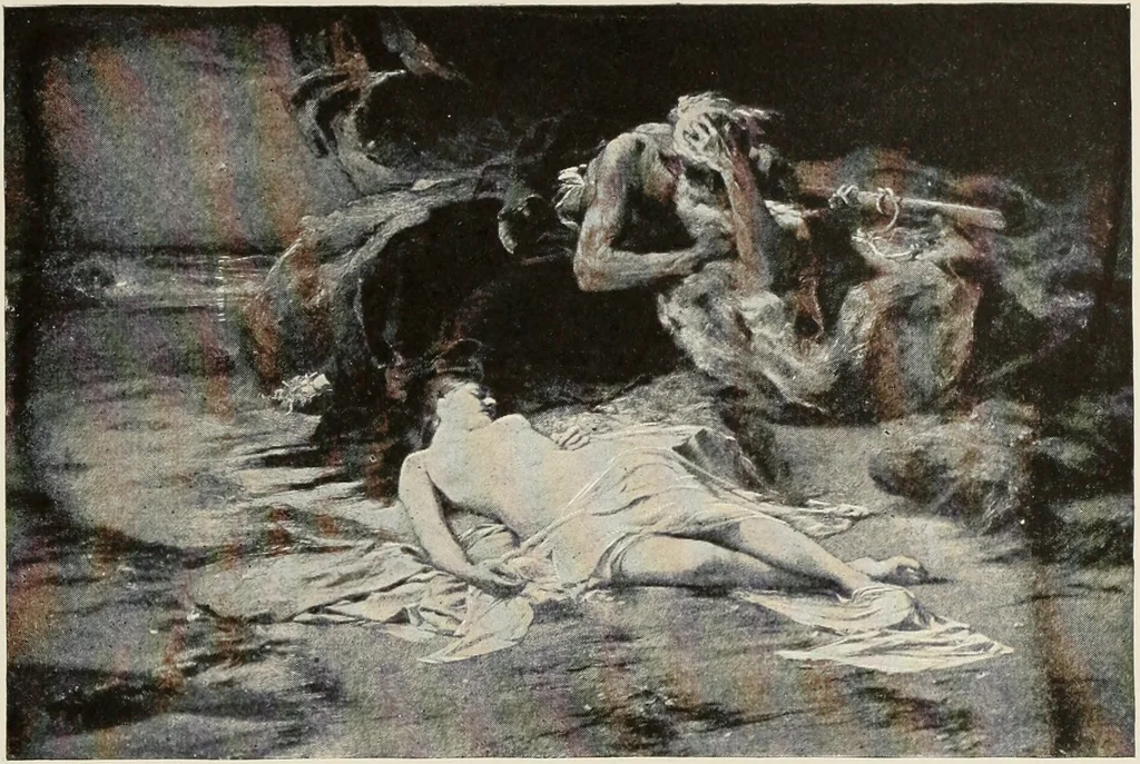 An illustration from American pictures and their painters, 1917, leaf 178