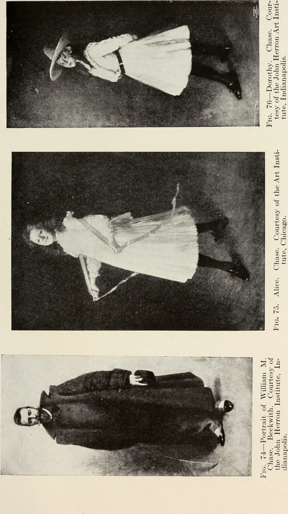 An illustration from American pictures and their painters, 1917, leaf 182