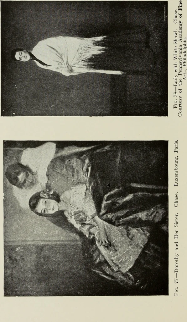 An illustration from American pictures and their painters, 1917, leaf 183