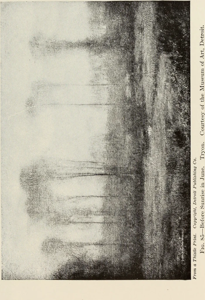 An illustration from American pictures and their painters, 1917, leaf 200