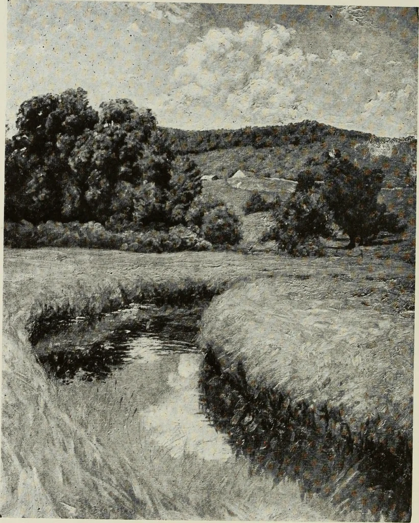 An illustration from American pictures and their painters, 1917, leaf 215