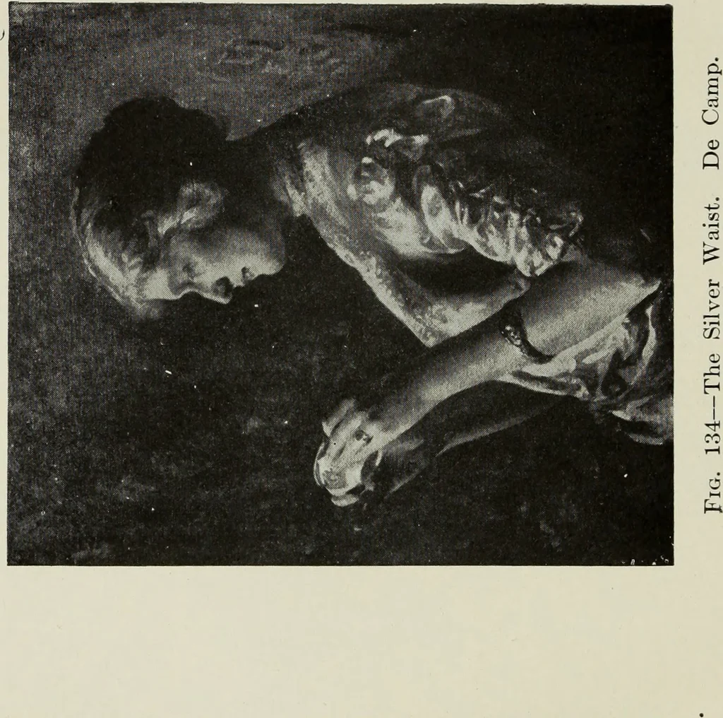 An illustration from American pictures and their painters, 1917, leaf 291