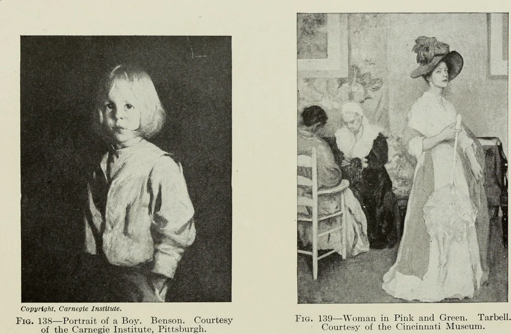 An illustration from American pictures and their painters, 1917, leaf 303