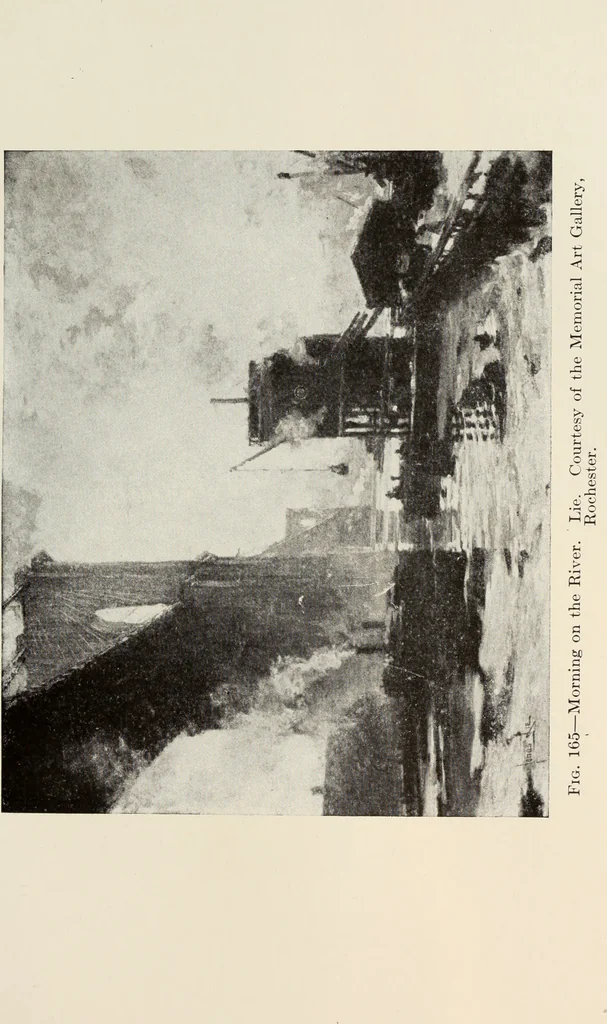 An illustration from American pictures and their painters, 1917, leaf 358
