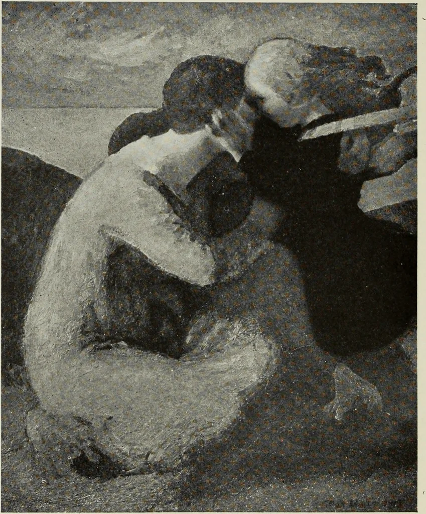 An illustration from American pictures and their painters, 1917, leaf 367