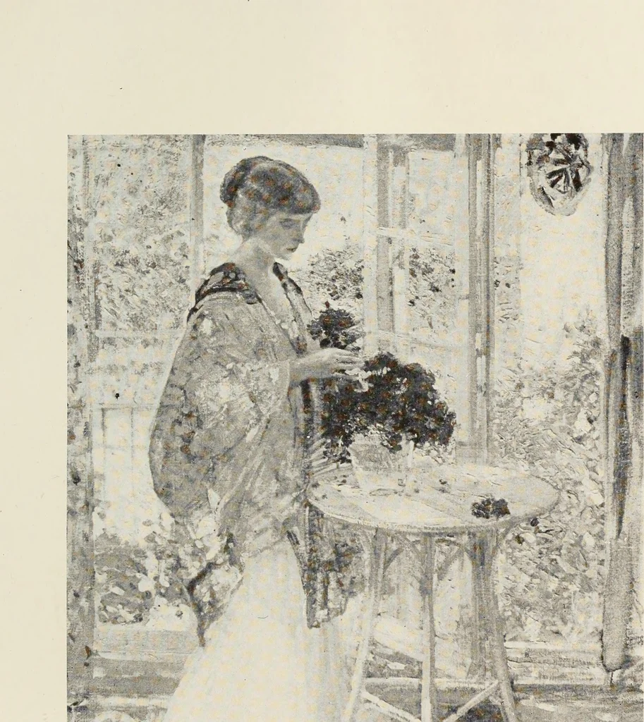 An illustration from American pictures and their painters, 1917, leaf 374