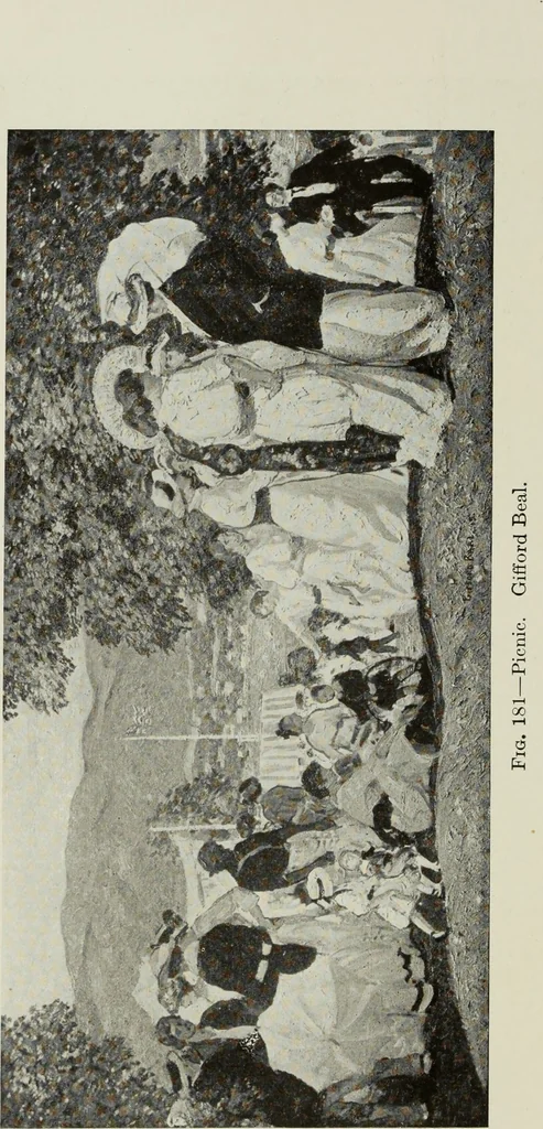 An illustration from American pictures and their painters, 1917, leaf 387