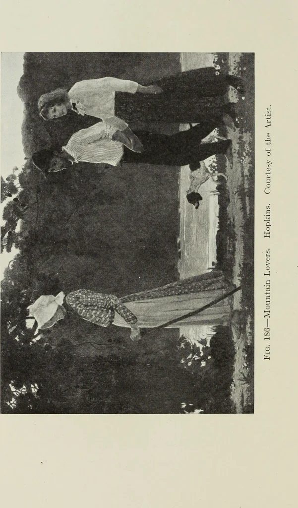 An illustration from American pictures and their painters, 1917, leaf 397