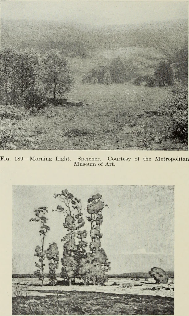 An illustration from American pictures and their painters, 1917, leaf 401