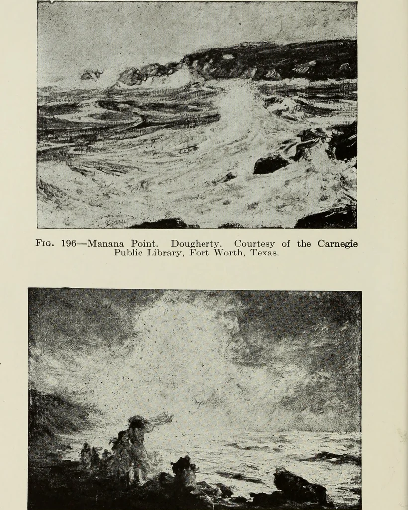 An illustration from American pictures and their painters, 1917, leaf 415