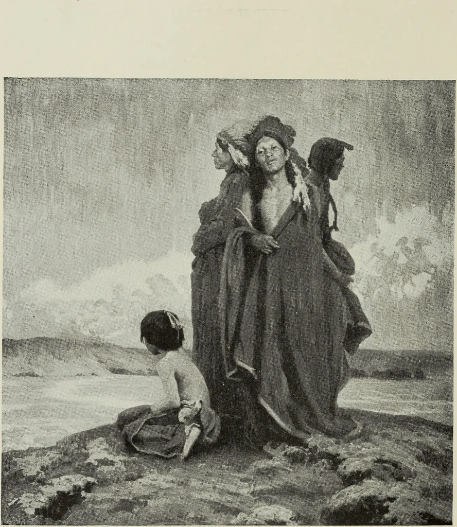 An illustration from American pictures and their painters, 1917, leaf 421