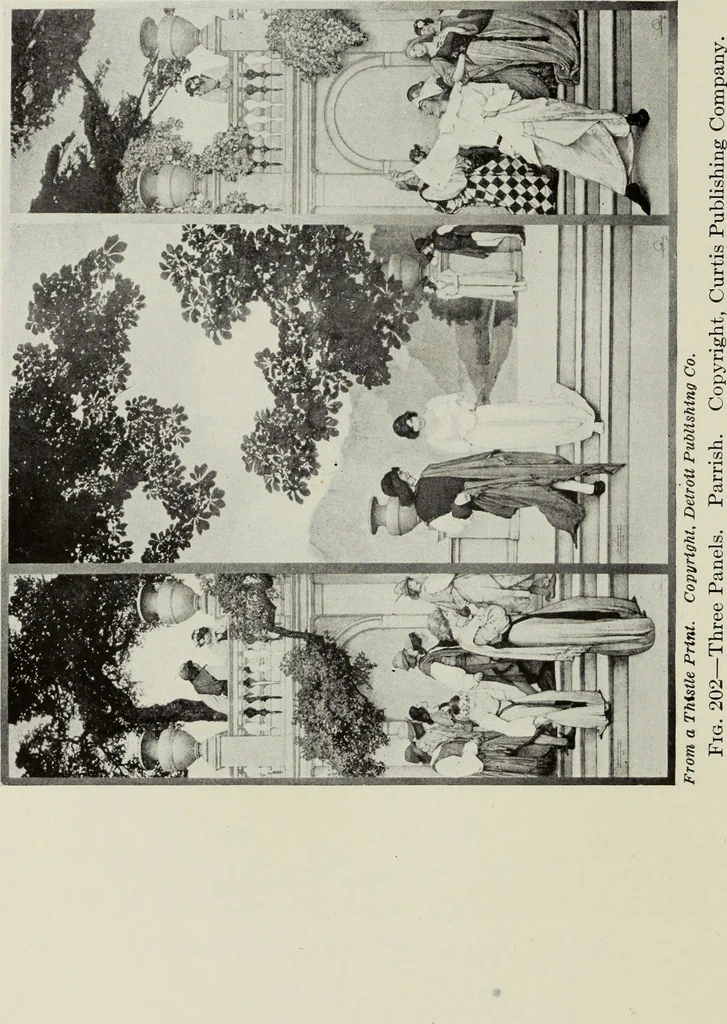 An illustration from American pictures and their painters, 1917, leaf 429