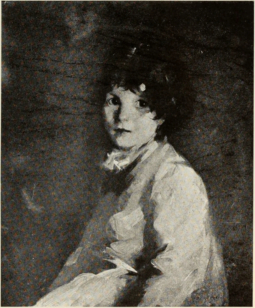 An illustration from American pictures and their painters, 1917, leaf 444