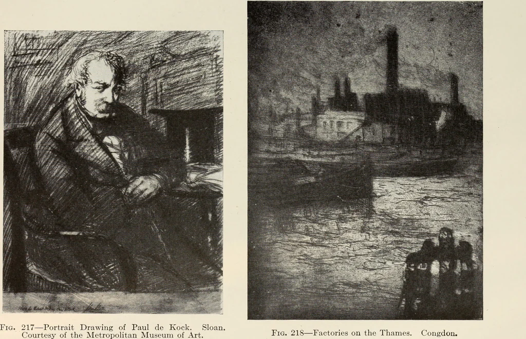 An illustration from American pictures and their painters, 1917, leaf 470