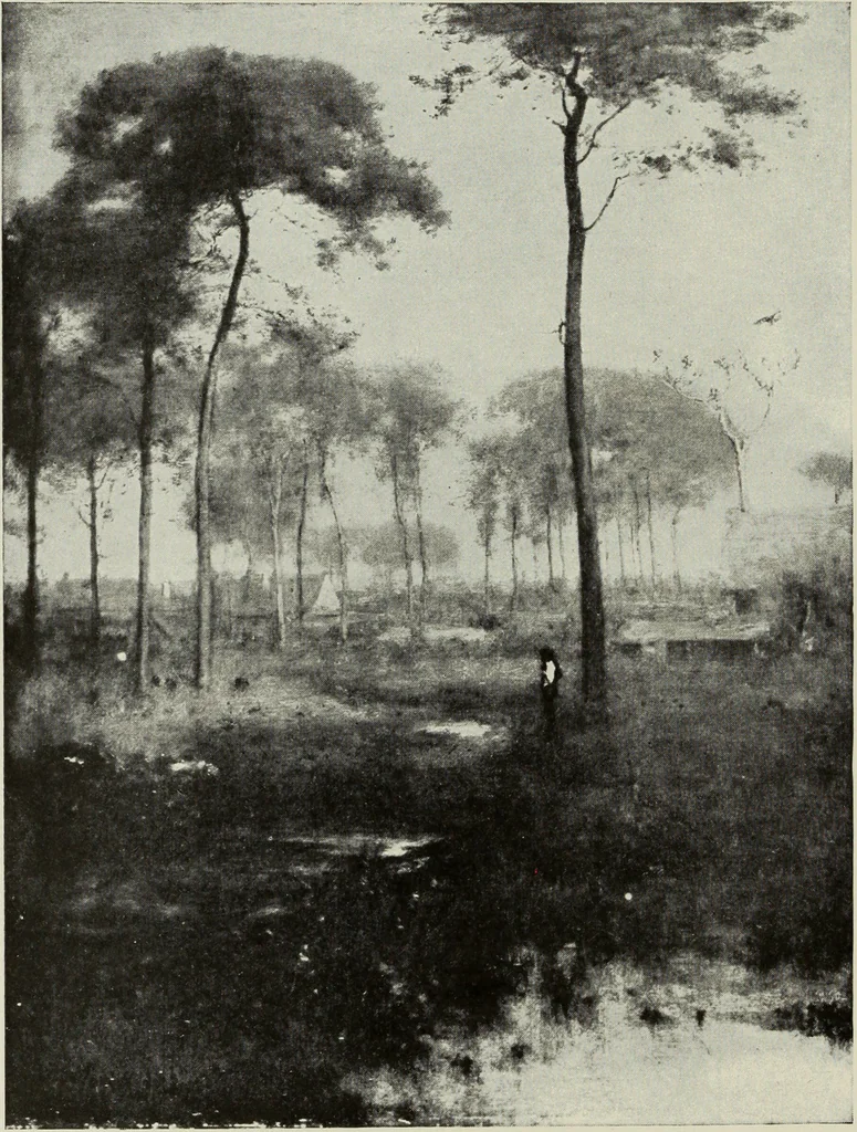 An illustration from American pictures and their painters, 1917, leaf 75
