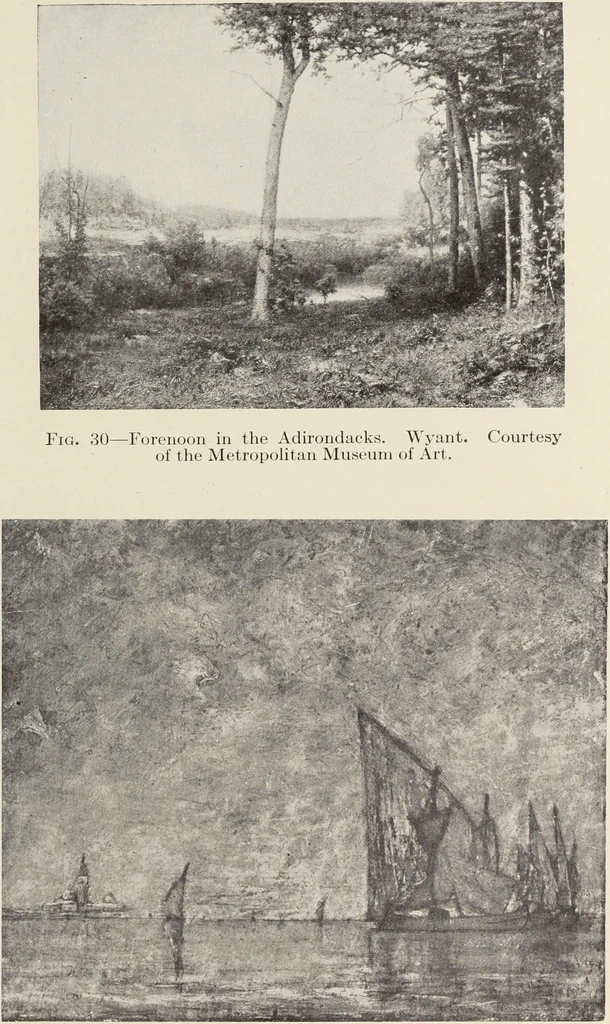 An illustration from American pictures and their painters, 1917, leaf 92