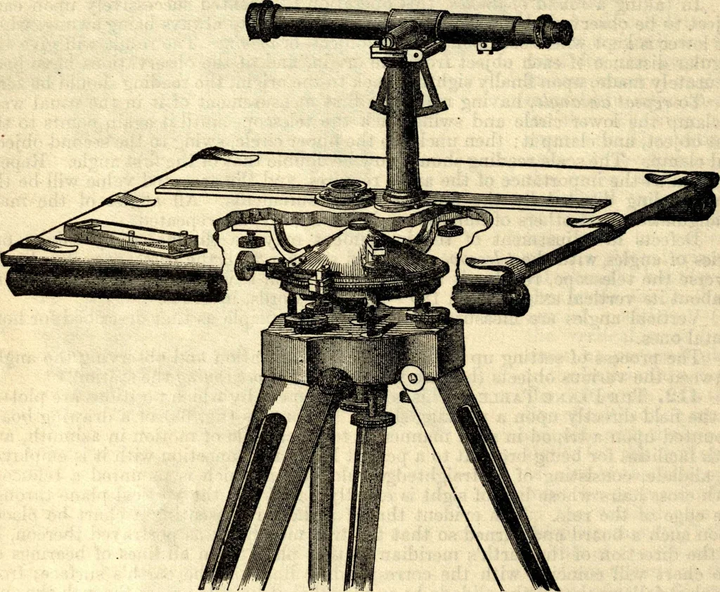 An illustration from American practical navigator: an epitome of navigation and nautical astronomy, 1914, leaf 199
