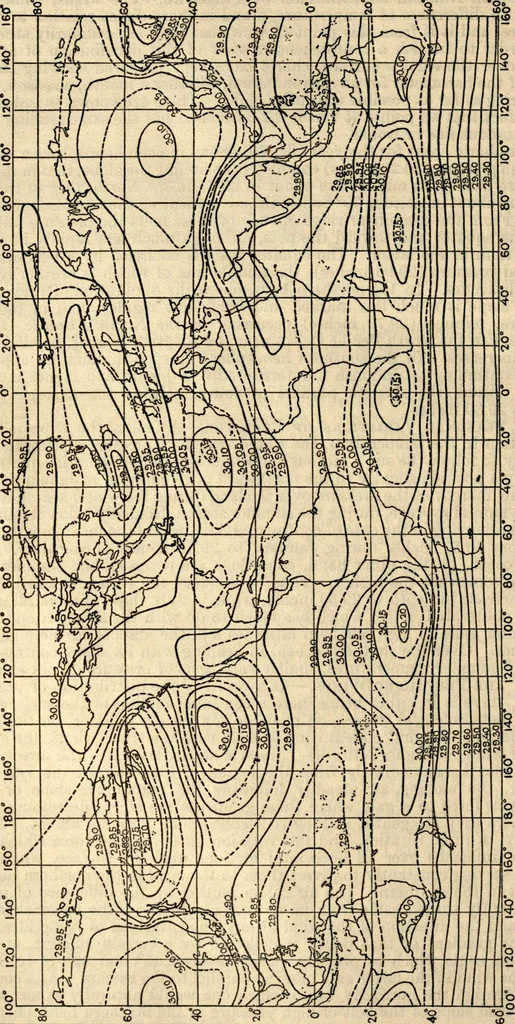 An illustration from American practical navigator: an epitome of navigation and nautical astronomy, 1914, leaf 215