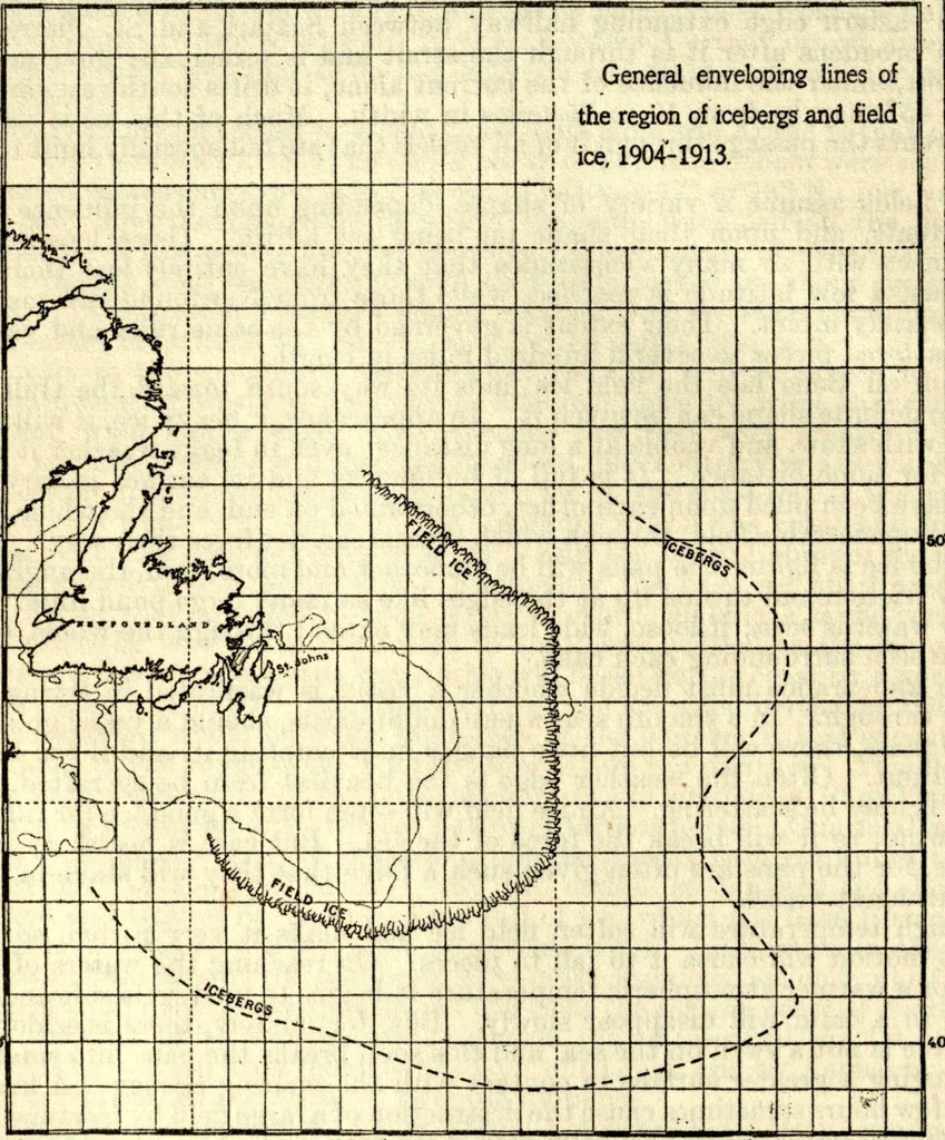 An illustration from American practical navigator: an epitome of navigation and nautical astronomy, 1914, leaf 253