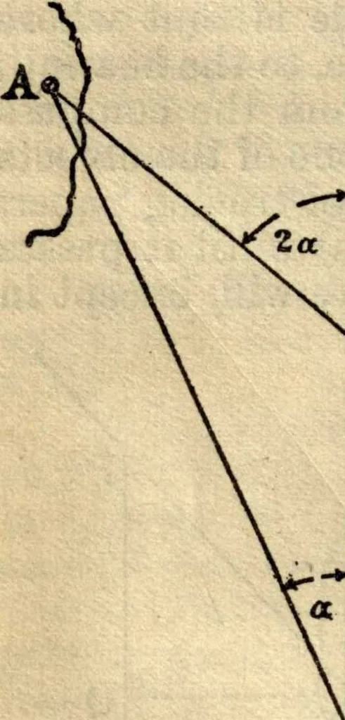 An illustration from American practical navigator: an epitome of navigation and nautical astronomy, 1914, leaf 65