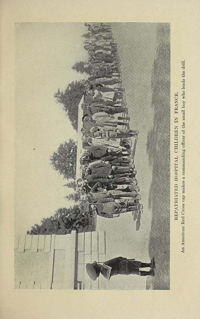 An illustration from The American Red cross in the great war, 1919, leaf 231