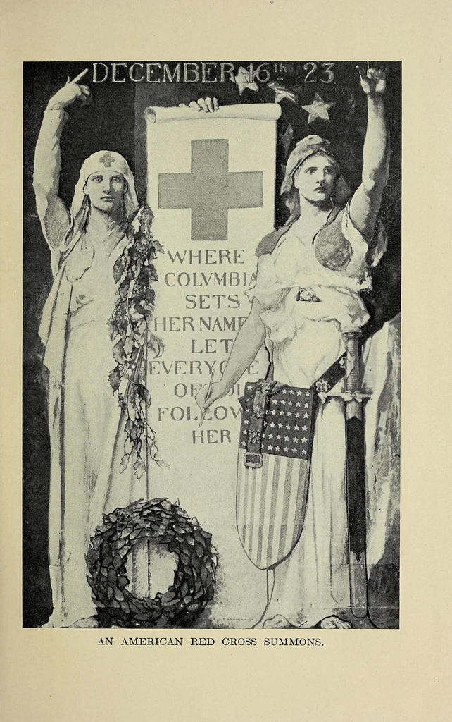 An illustration from The American Red cross in the great war, 1919, leaf 35