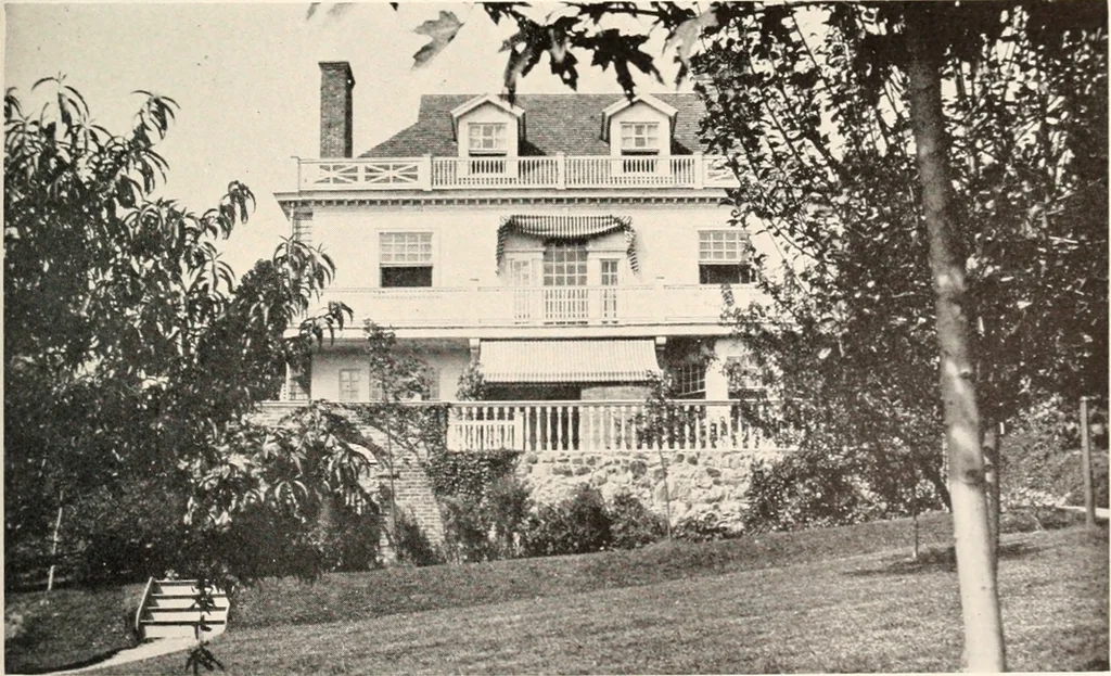 An illustration from American renaissance; a review of domestic architecture, 1904, leaf 142