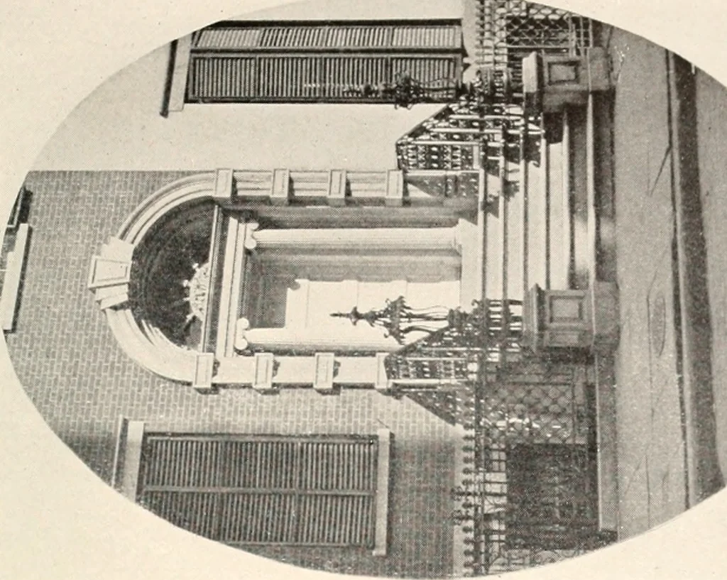 An illustration from American renaissance; a review of domestic architecture, 1904, leaf 196