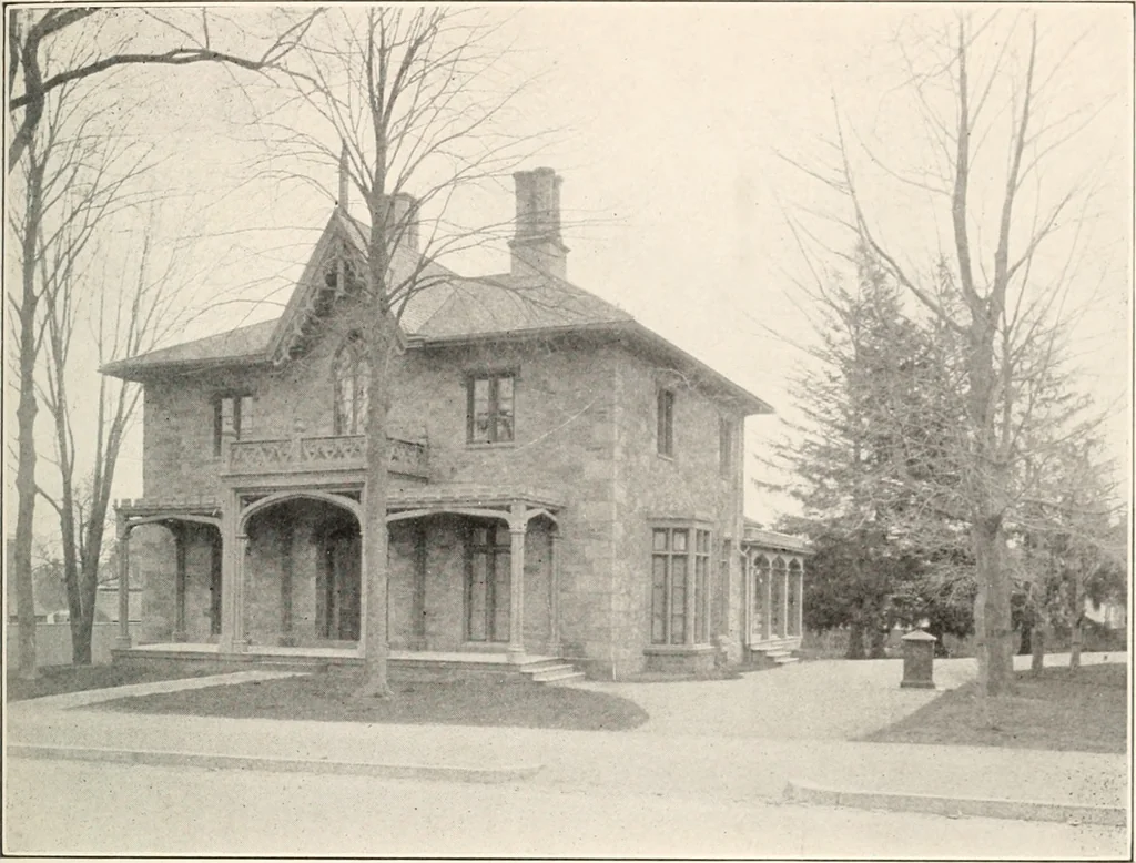 An illustration from American renaissance; a review of domestic architecture, 1904, leaf 206