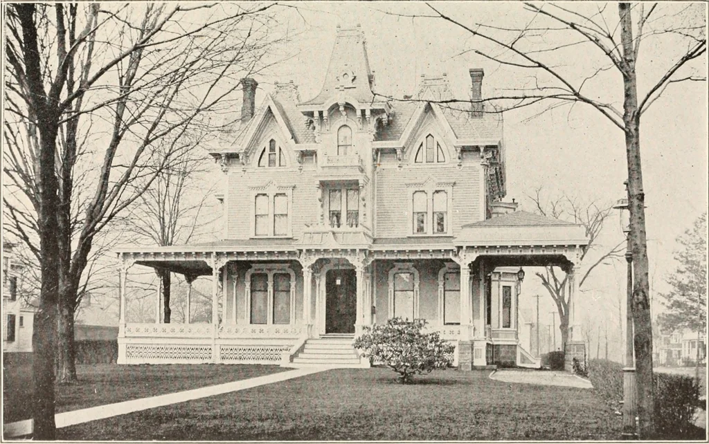 An illustration from American renaissance; a review of domestic architecture, 1904, leaf 228