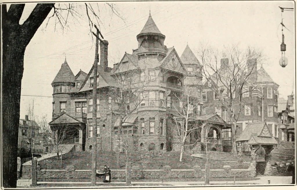 An illustration from American renaissance; a review of domestic architecture, 1904, leaf 246