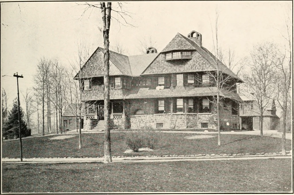 An illustration from American renaissance; a review of domestic architecture, 1904, leaf 256