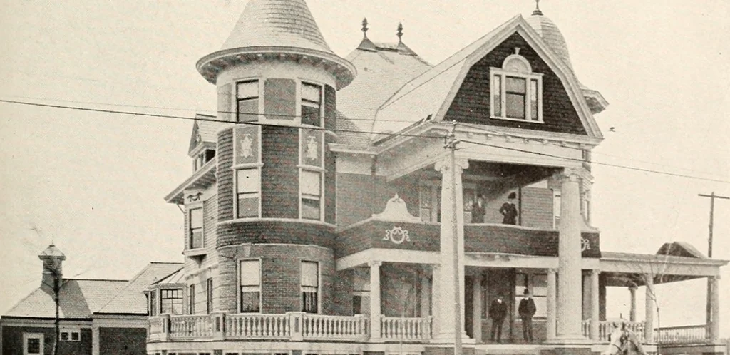 An illustration from American renaissance; a review of domestic architecture, 1904, leaf 256