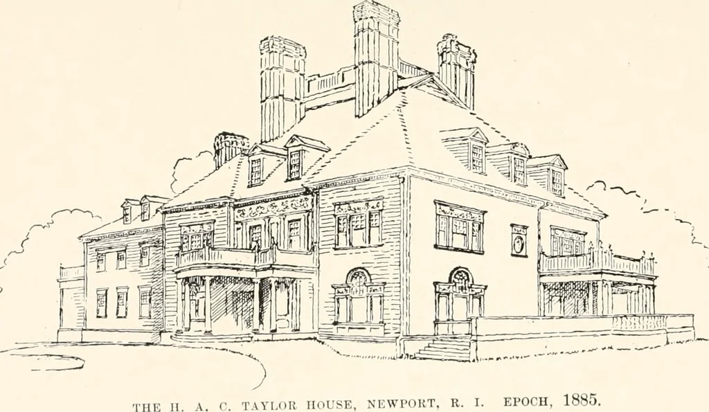 An illustration from American renaissance; a review of domestic architecture, 1904, leaf 264