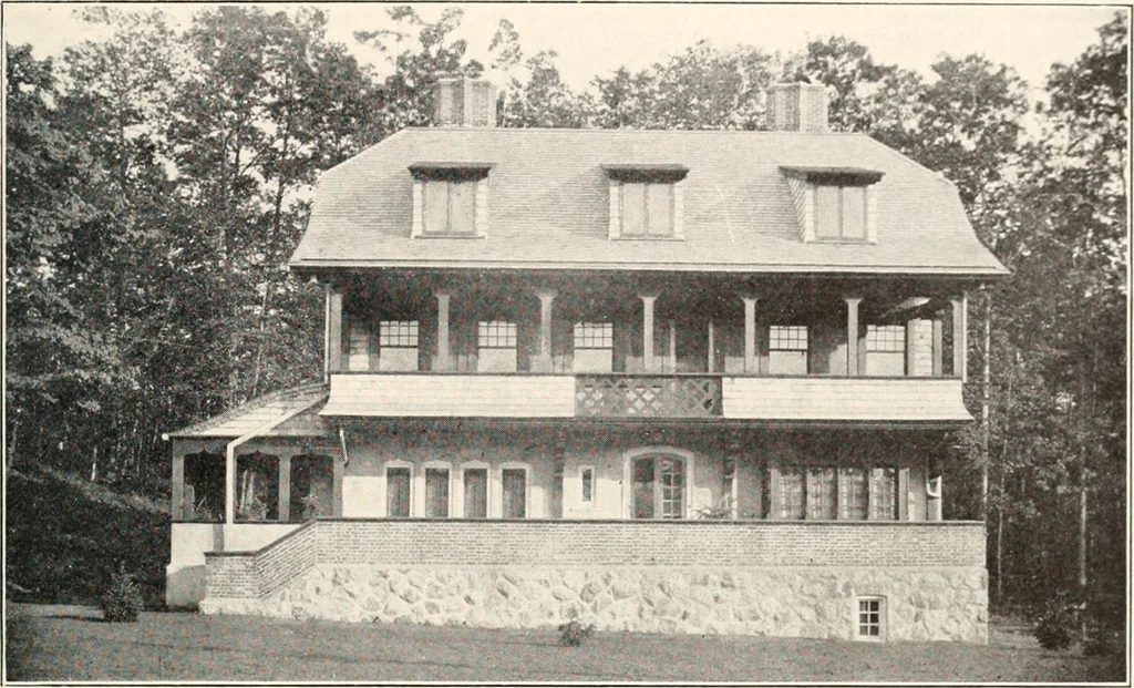 An illustration from American renaissance; a review of domestic architecture, 1904, leaf 308