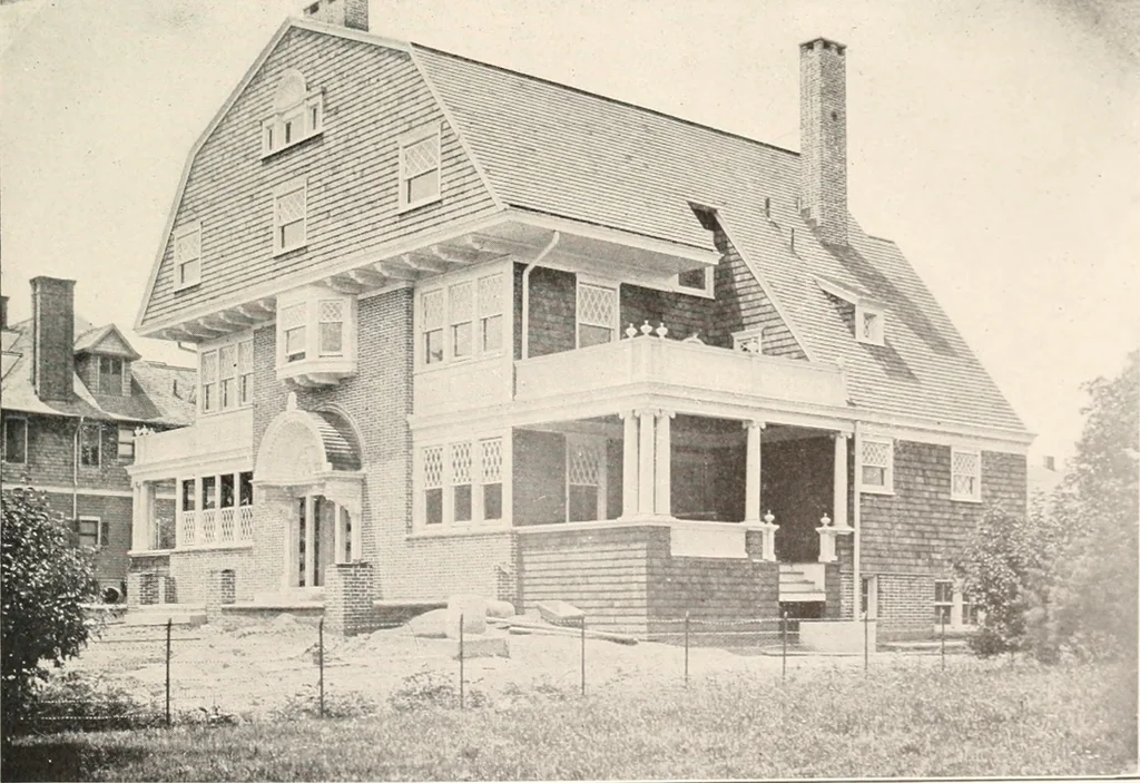 An illustration from American renaissance; a review of domestic architecture, 1904, leaf 328
