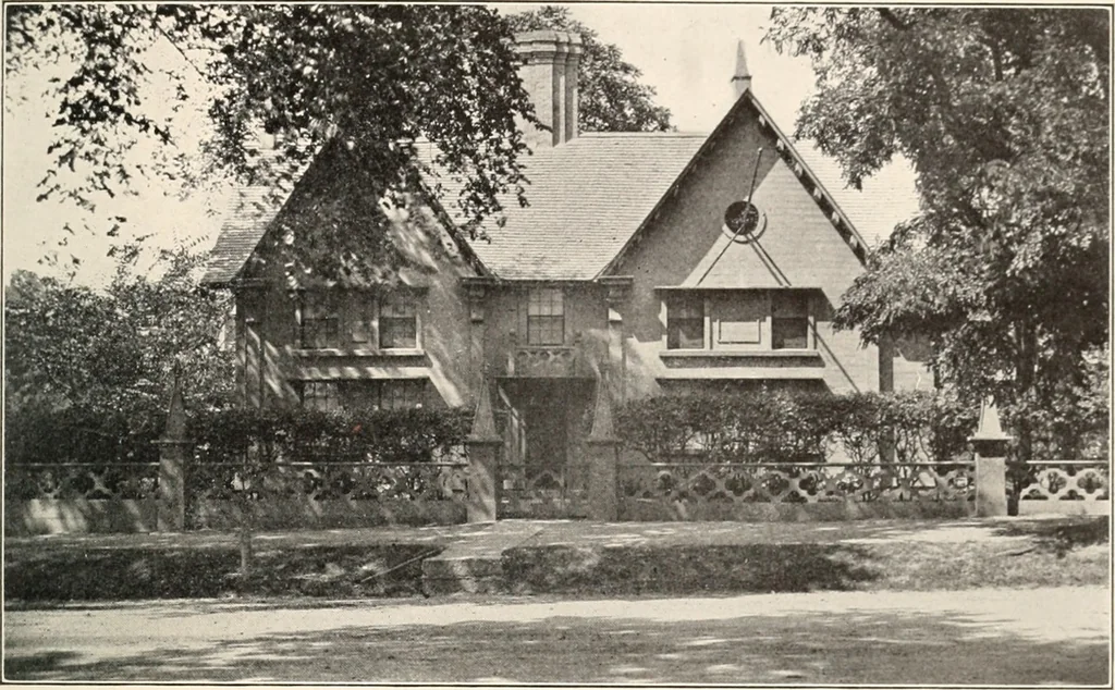 An illustration from American renaissance; a review of domestic architecture, 1904, leaf 34
