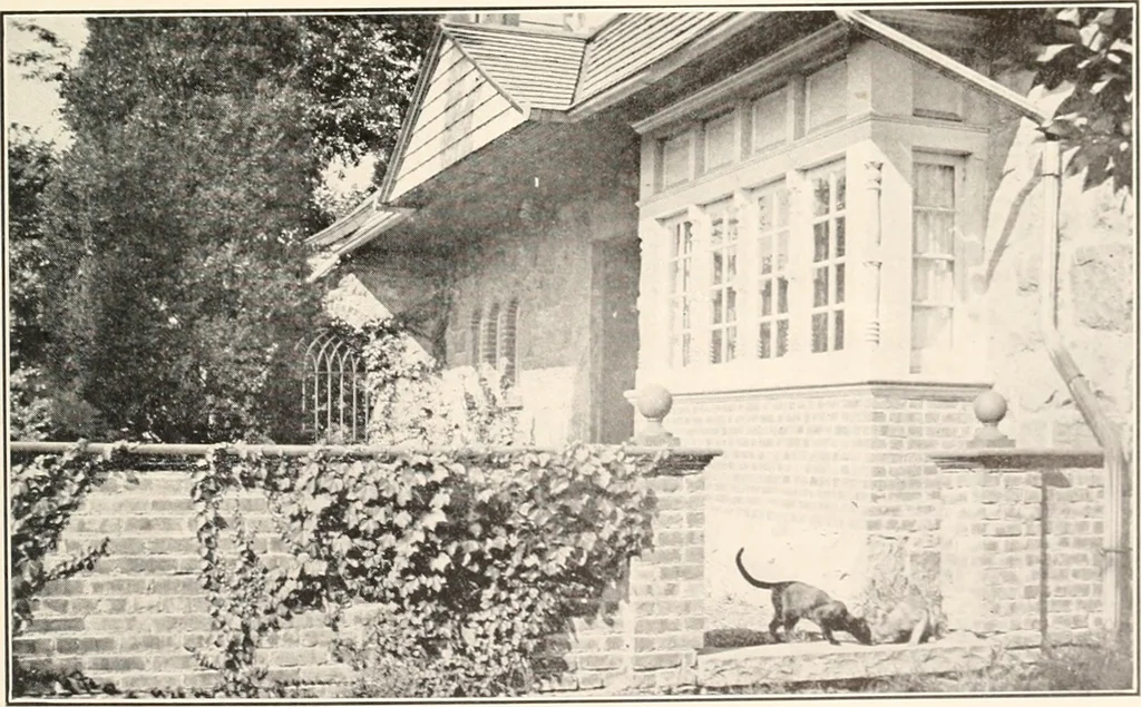 An illustration from American renaissance; a review of domestic architecture, 1904, leaf 342