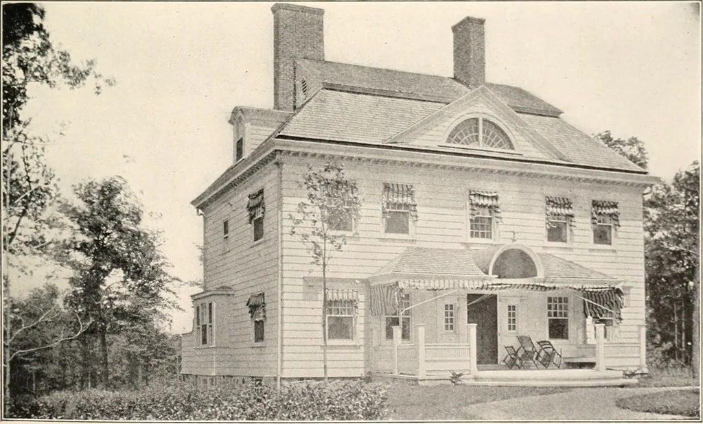 An illustration from American renaissance; a review of domestic architecture, 1904, leaf 38