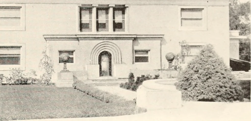 An illustration from American renaissance; a review of domestic architecture, 1904, leaf 54